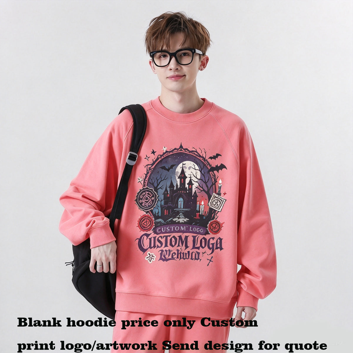 100% Cotton Hoodies for High Quality Personalized Design Sleeveless Pullover with a Wide Shoulder Design Fall and Winter Style
