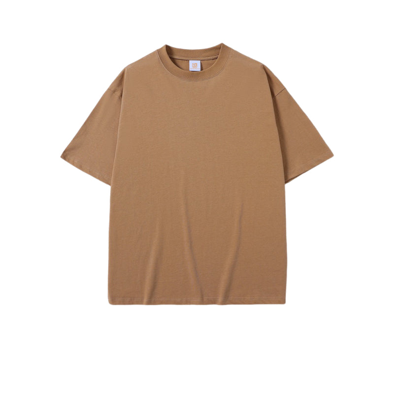 Hot Selling Custom logo T-shirt Multi Color High Quality Casual Round Neck Blank Heaxy Cotton Short Sleeve t Shirt for Men