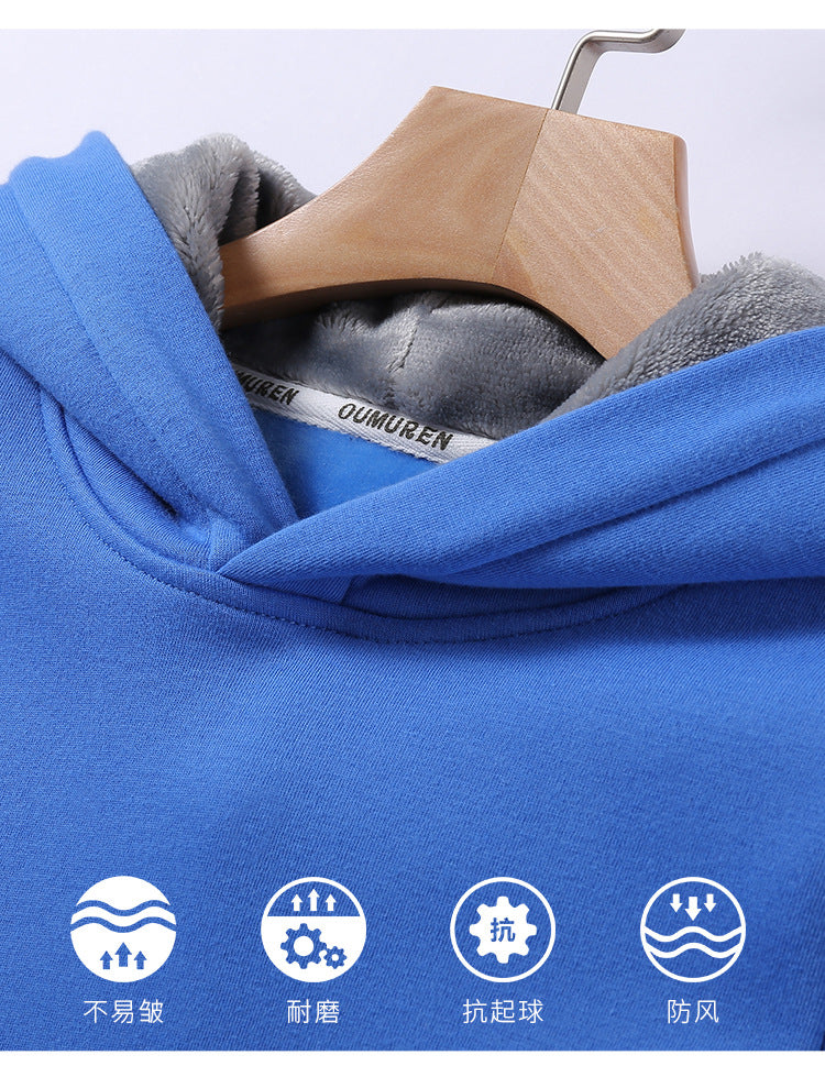 Heavyweight Blank Pullover Fleece Cotton High Quality Custom Printed Drop Shoulder Oversized Thick Fashion Hoodies