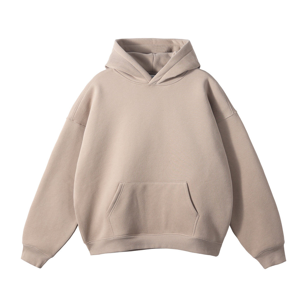 Custom 20 Color Padded Hoodless Pullover with Dropped Shoulders 350g 100% Cotton Hoodies  Printing Custom American Style Unisex