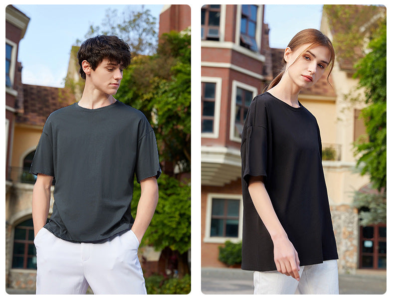 Drop Shoulder 4XL Plus Size Heavy Cotton Multicolored High Quality Sublimation Streetwear Puff Print Design T-shirts Wholesale