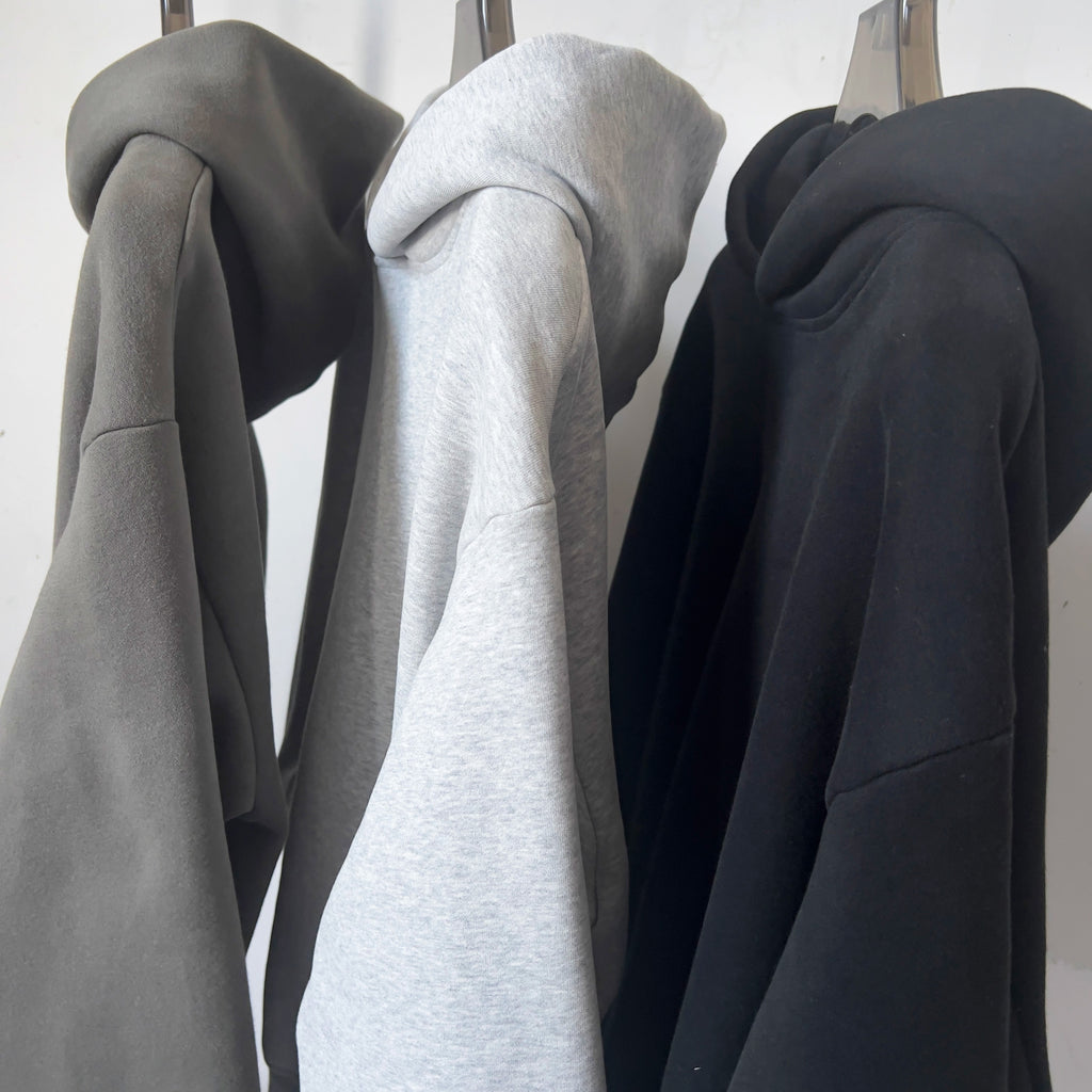 Wholesale Factory Customized Short Fleece High Quality Heavy Weight No Pocket Casual  Hoodie for Women