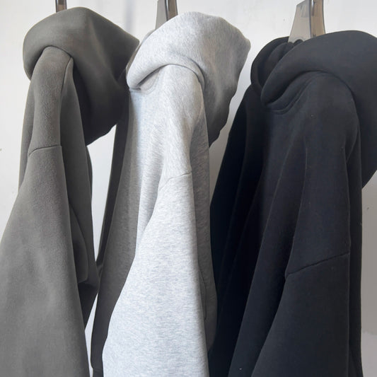 Wholesale Factory Customized Short Fleece High Quality Heavy Weight No Pocket Casual  Hoodie for Women