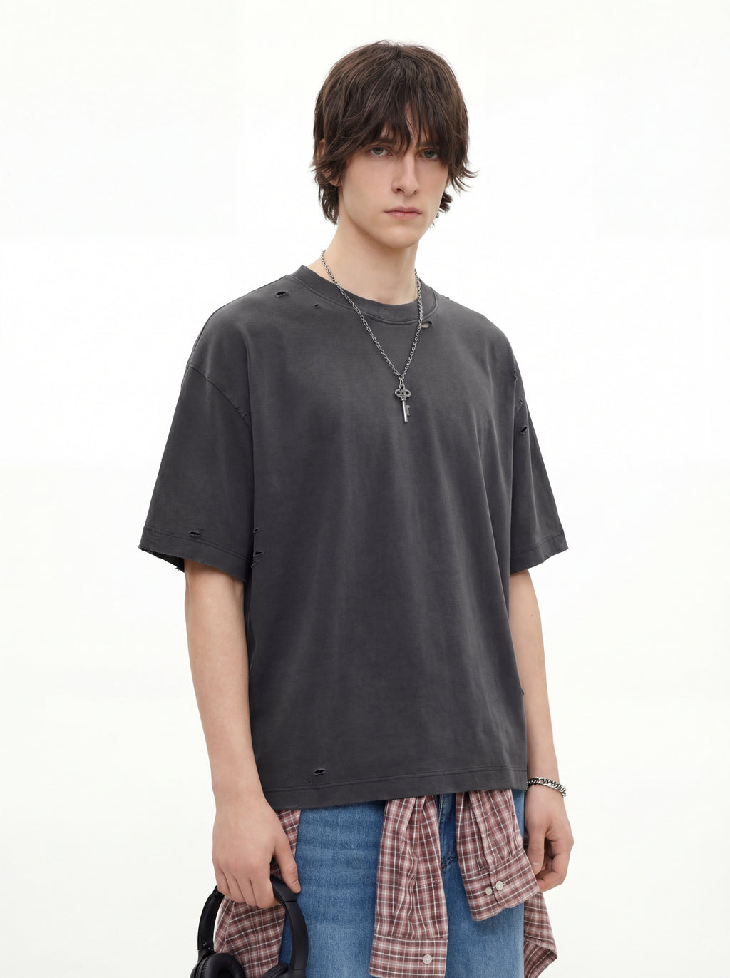 Heavyweight 100% Cotton t Shirt Streetwear Custom Loose Vintage Fashionable High Quality Short Sleeve Design Men's T-shirts