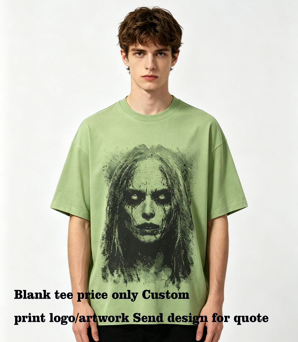 OEM Brand Summer 13 Different Solid Colors Can Be Used to Customize Pure Cotton Loose Sleeved t Shirts High Quality Unisex