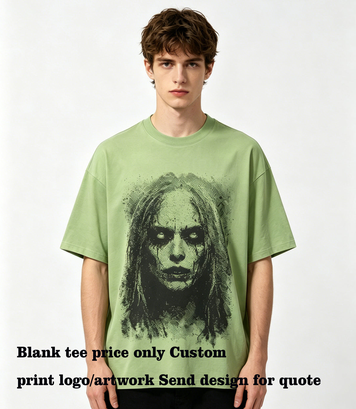 OEM Brand Summer 13 Different Solid Colors Can Be Used to Customize Pure Cotton Loose Sleeved t Shirts High Quality Unisex