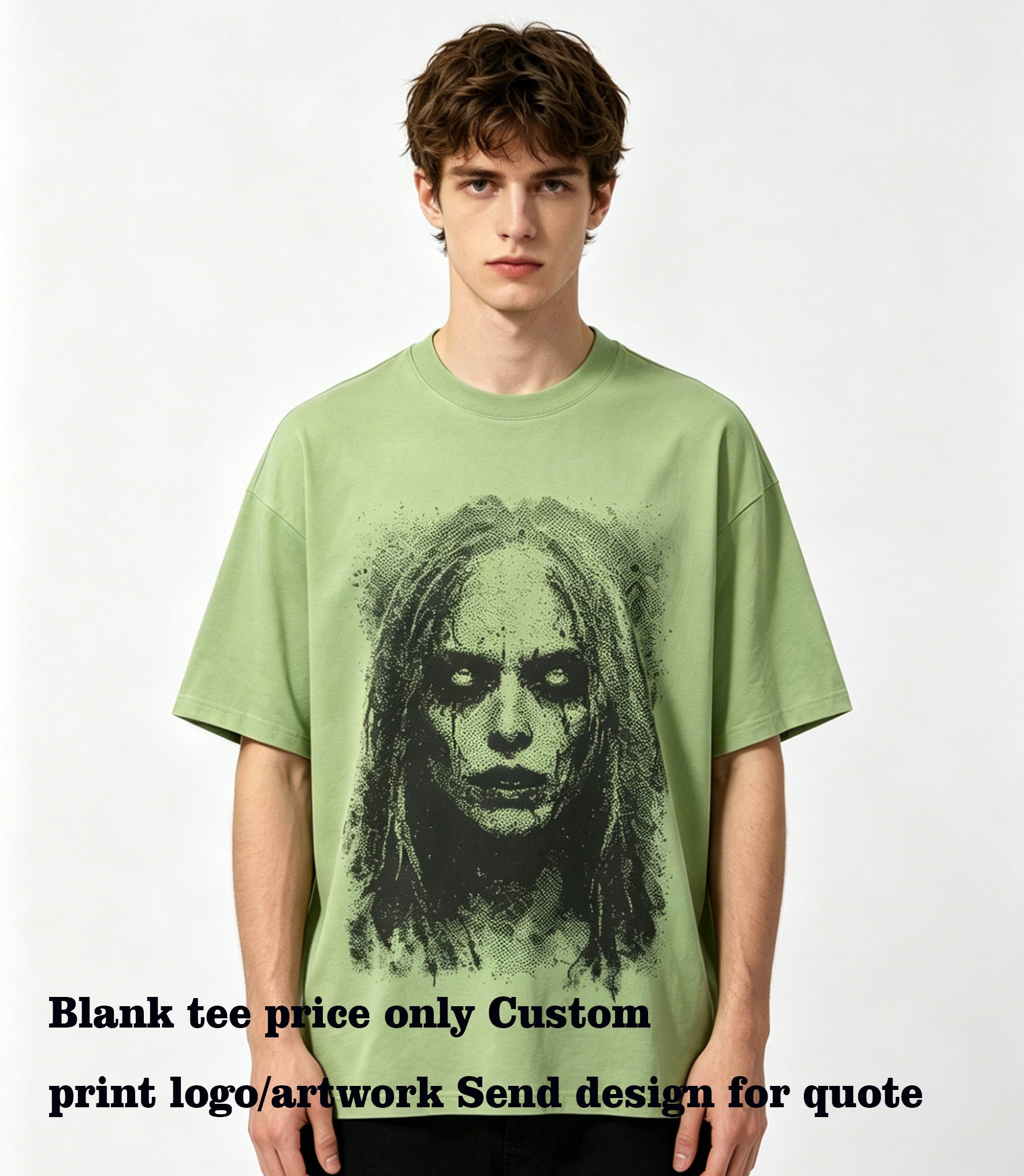 OEM Brand Summer 13 Different Solid Colors Can Be Used to Customize Pure Cotton Loose Sleeved t Shirts High Quality Unisex