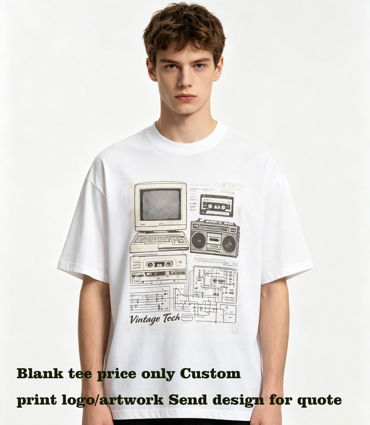 20 Colors 40 Pieces 100% Cotton Plain Color Loose Fitting Short Sleeved T-shirt with Dropped Shoulders Customized t Shirts