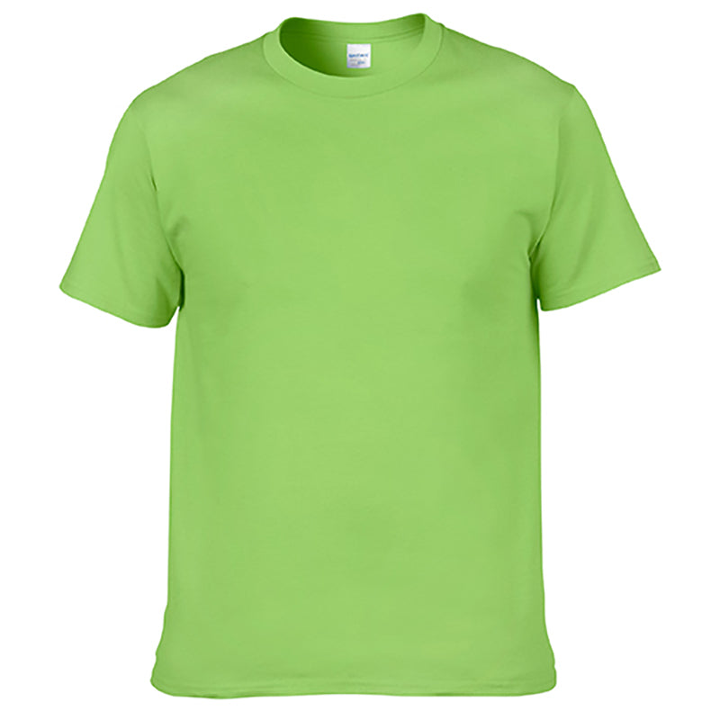 Customized t Shirts 180 Grams of Pure Cotton Straight Tube Without Seams Conforming Fit Style Men High Quality American Style