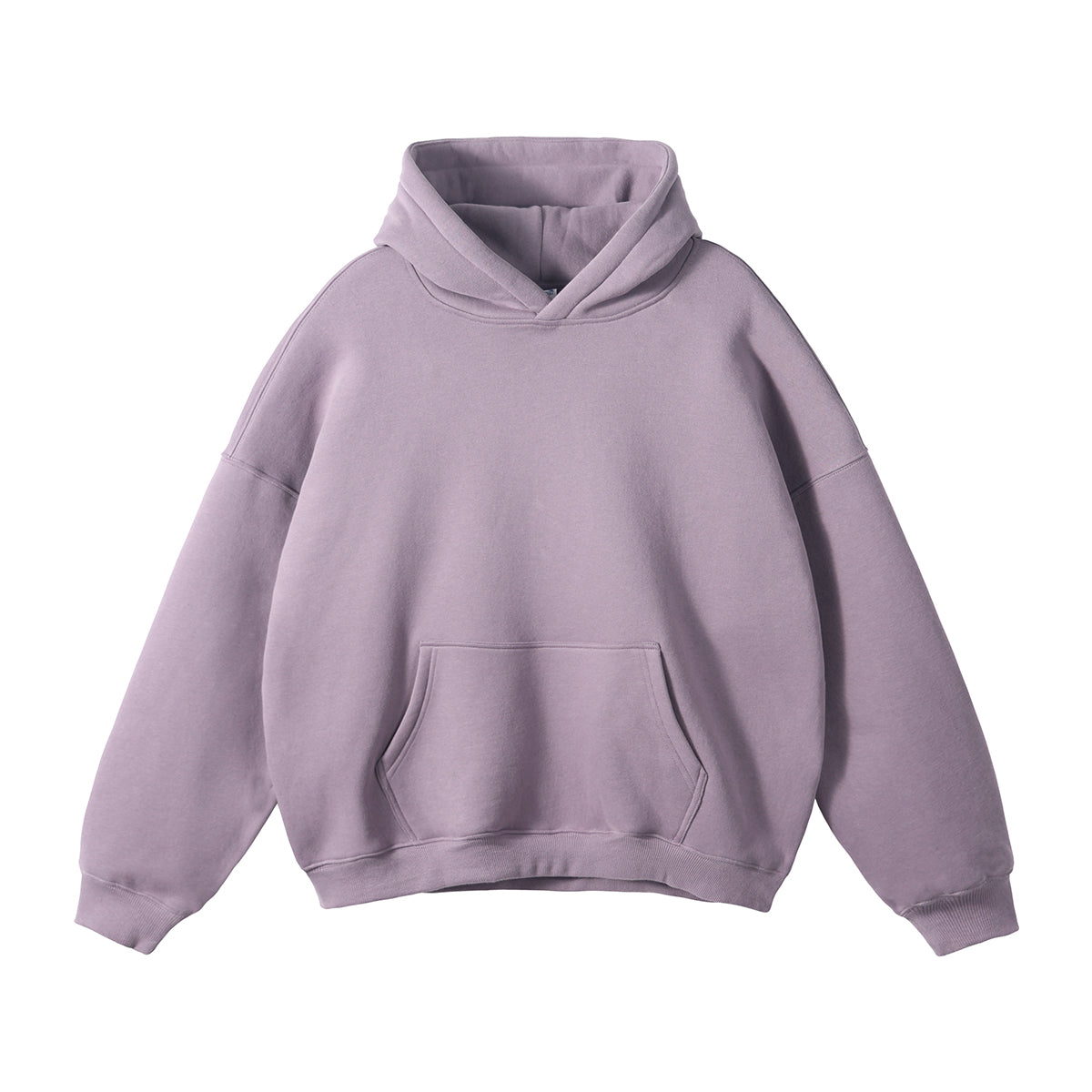 Custom 20 Color Padded Hoodless Pullover with Dropped Shoulders 350g 100% Cotton Hoodies  Printing Custom American Style Unisex