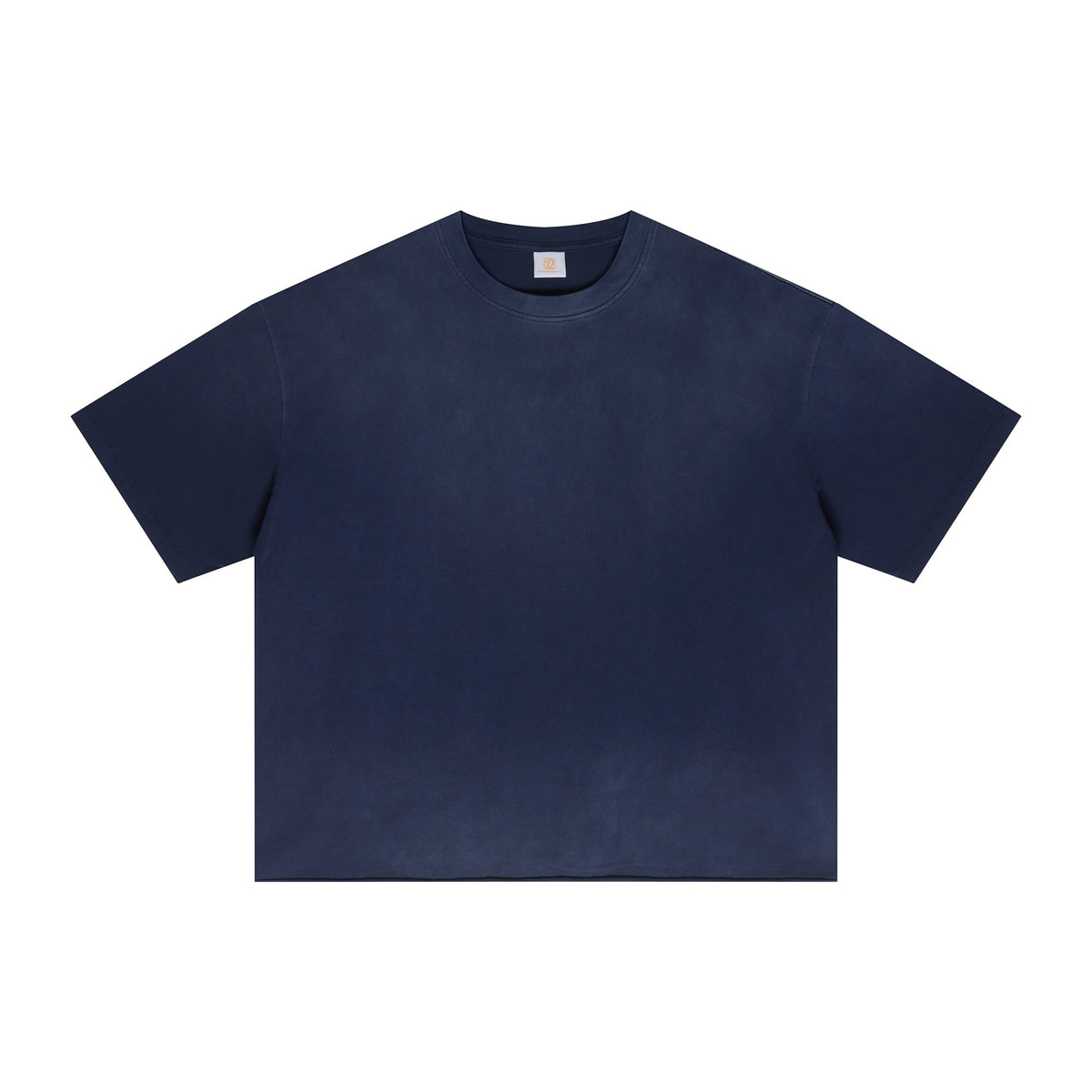 Tshirt Manufacturer Tshirt 100 Cotton Blanc Men's Boxy Gradient Frayed Edge Printed Leopard Print Loose Short Sleeved T Shirt