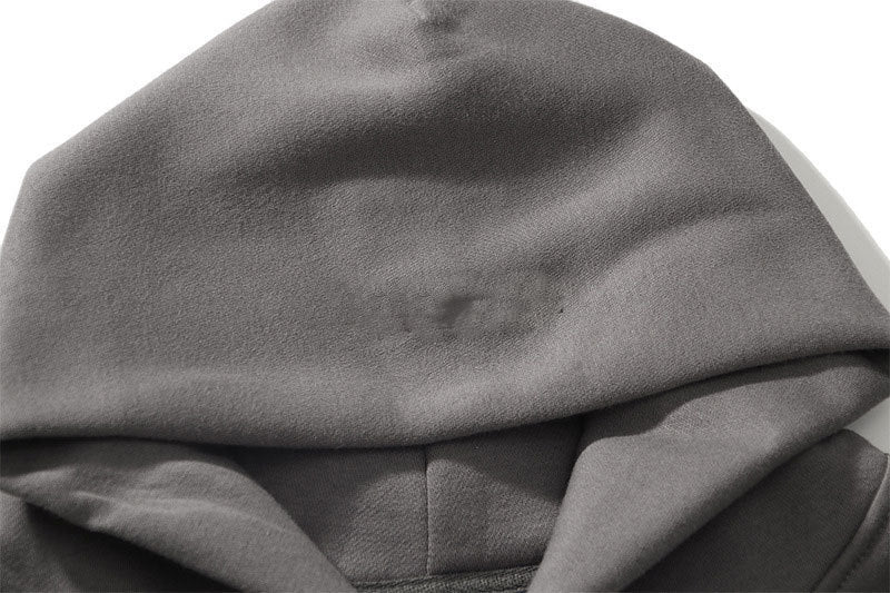 Wholesale Polyester Streetwear Wireless High Quality Raglan Sleeve Fashion Drop Shoulder Heavyweight Custom Puff Print Hoodies