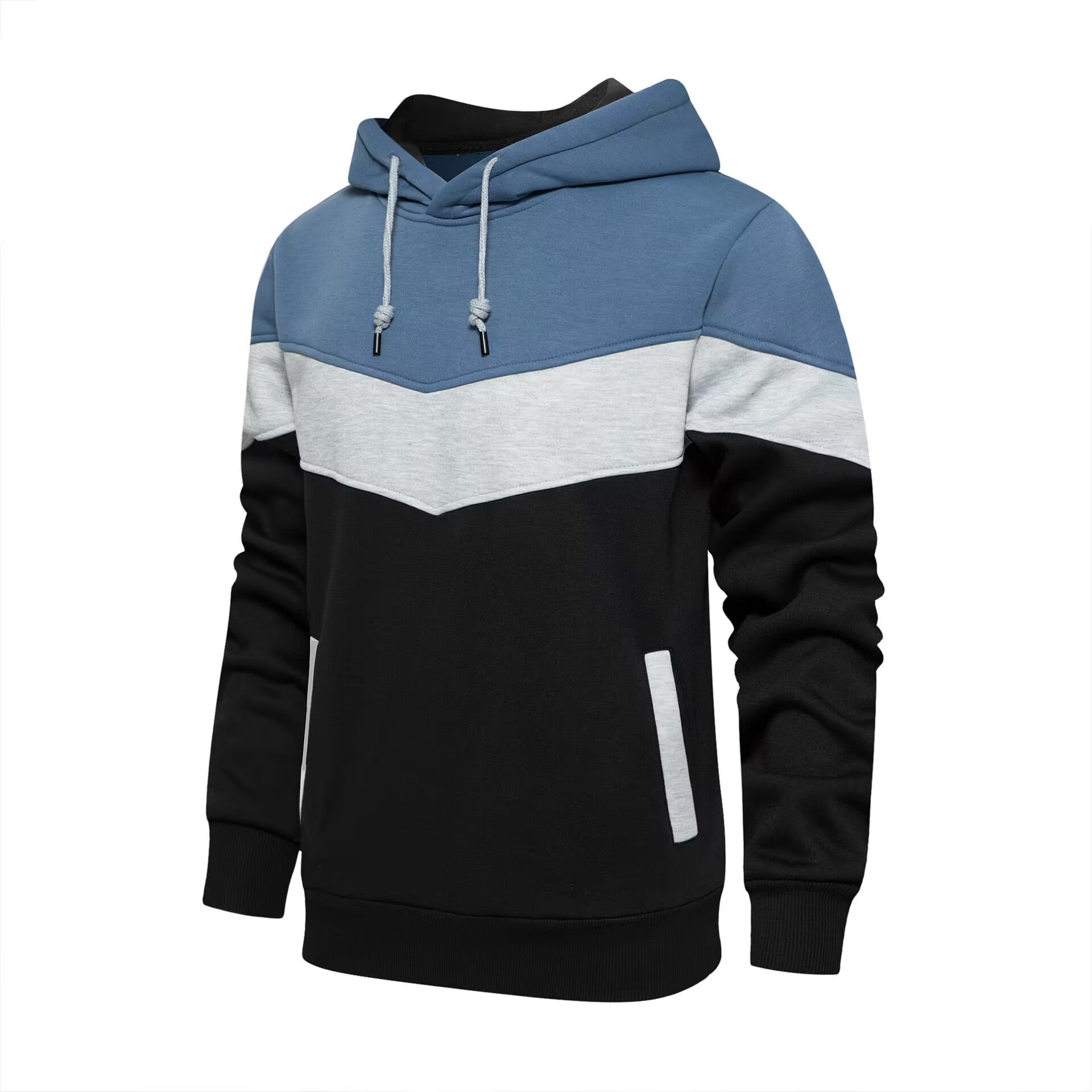 Manufacturer Hoodies 100% Polyester Color Clashing Fleece High Quality Puff Printing Heavyweight Hoodies & Sweatshirts