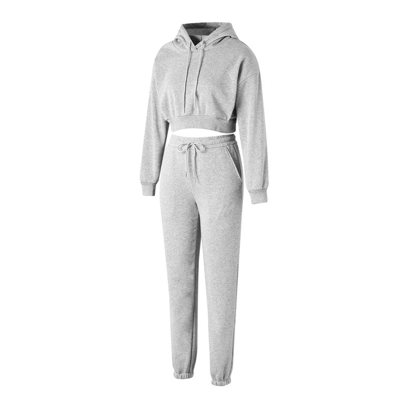 Autumn and Winter Style Multiple Processes to Choose From and Can Design Patterns for You for Free Fashion Sweatshirt Suit