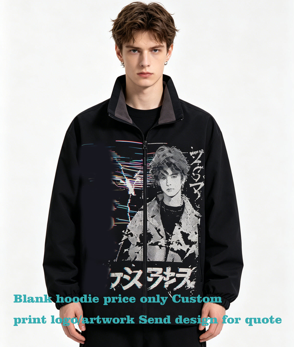 Custom 5 Color Crew Neck Jacket Raincoat Trench Coat Fiber High Grade Mesh Fabric Lining+four Sided Elastic Waterproof Fabric