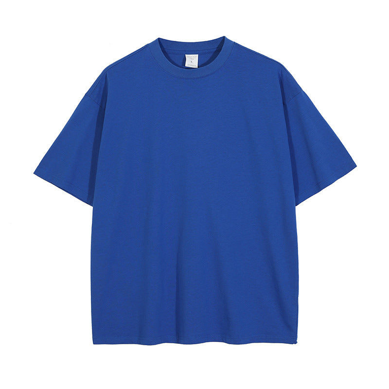 OEM Brand Summer 13 Different Solid Colors Can Be Used to Customize Pure Cotton Loose Sleeved t Shirts High Quality Unisex