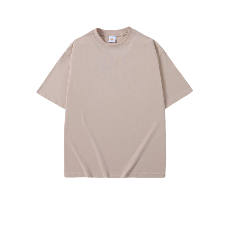 Drop Shoulder Unisex High Quality Short Sleeve Custom Heavyweight Blank Fashionable Style Oversized 100% Cotton Tshirts Wholesale