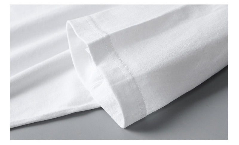 100% Cotton Custom Blank Heavyweight Streetwear Drop Shoulder Round Neck Short Sleeve Loose Fashion Dtf Transfers for T-Shirts