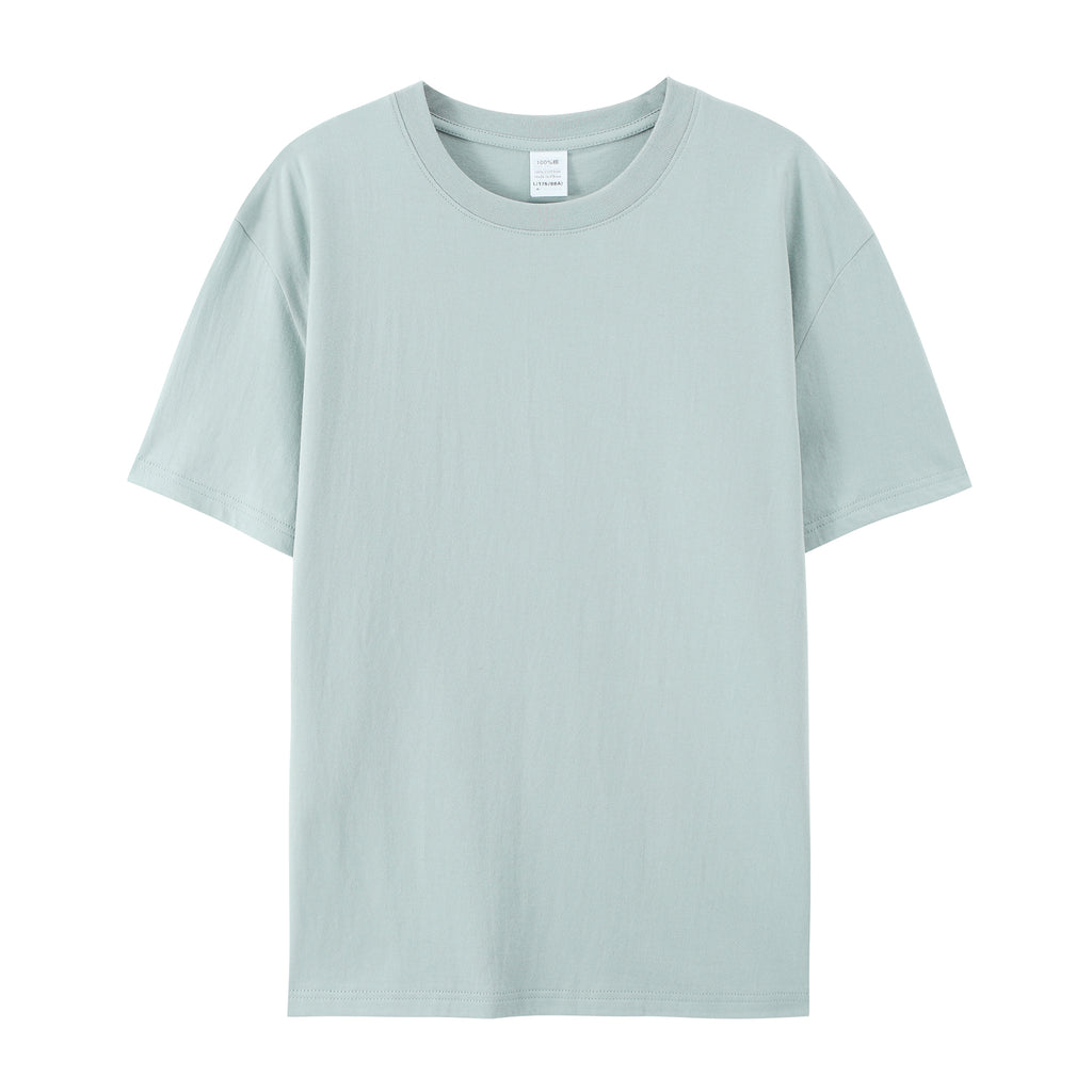 Blank Oversized Tshirt Custom logo Summer Multi Color High Quality t Shirt 100% Cotton Round Neck Personalized T-shirt