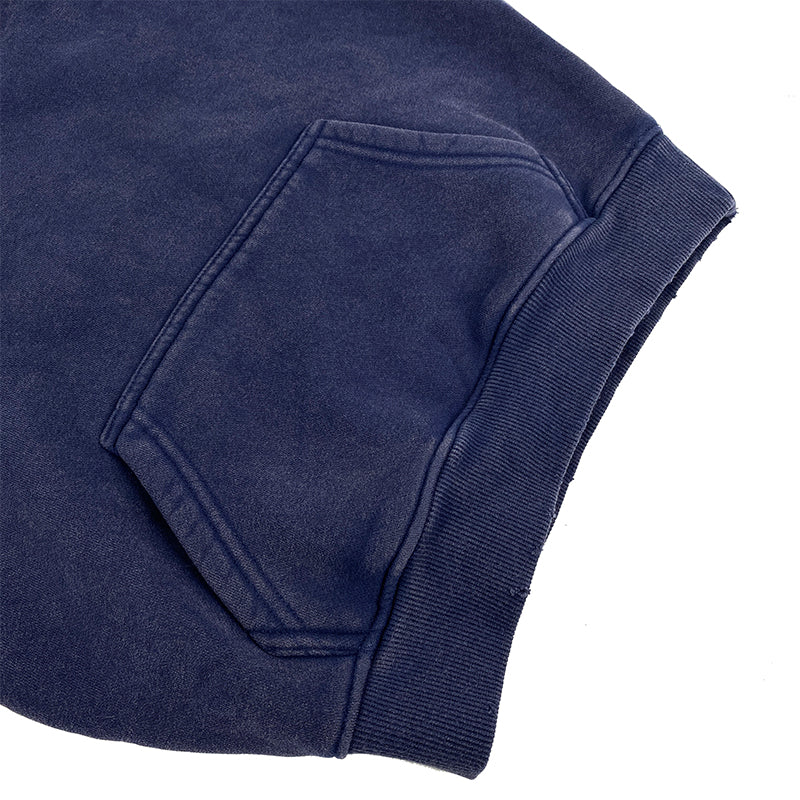 Children's Fleece Heavyweight High Quality Heavy Cotton Washed Sublimation Vintage Pullover  Hoodies Kids