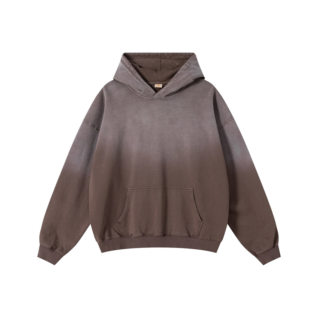 480G Heavyweight Vintage Washed Fashionable 2026 New Style High Quality Sublimation Puff Printing Drop Shoulder Hoodie