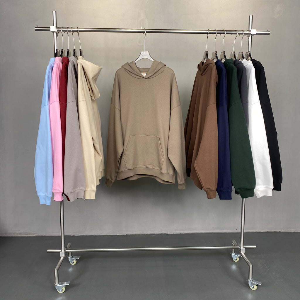 Manufacturer Hoodies Heavyweight Wholesale High Quality Puff Print Custom logo Patchwork Hoodies & Sweatshirts