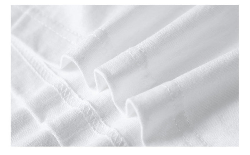 100% Cotton Custom Blank Heavyweight Streetwear Drop Shoulder Round Neck Short Sleeve Loose Fashion Dtf Transfers for T-Shirts