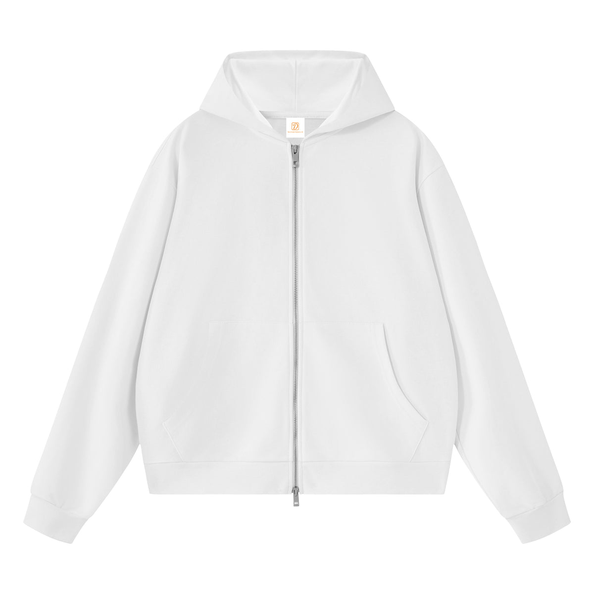 Boxy Loose Fitting Hooded Sweatshirt Heavyweight Hoodie 360g American Style Zipper Pullover Shirt Autumn and Winter Style