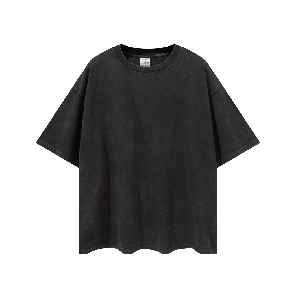 Custom logo t Shirt Blank Breathable Casual High Quality Men's Streetwear 100% Cotton Vintage Style New Design Plain t Shirt