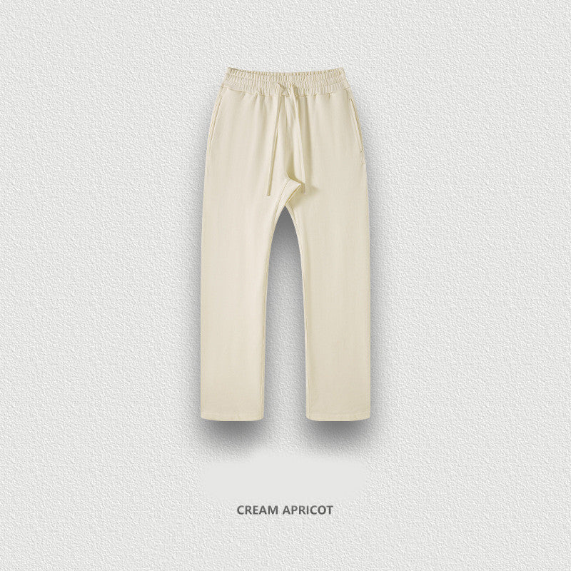 10 Color Heavyweight Casual Long Pants American Style Loose Straight Cut Joggers Sweatpants Spring and Autumn Collection