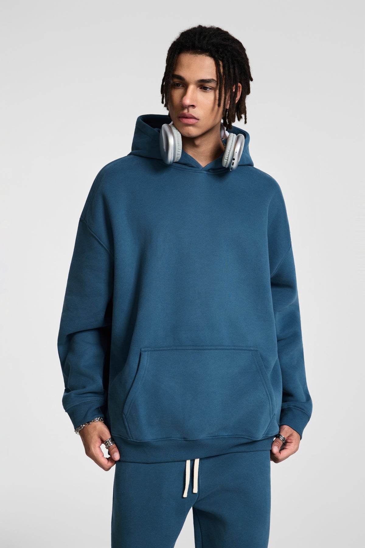 Fashion Custom Oversized Pullover Thick Fleece Hooded Sweatshirt with Samples Available Hoodies Heavyweight Hoodie Winter