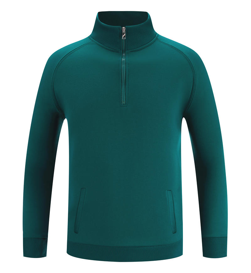 Oem Hoodie Oversize 6 Color Shoulder Insert Half Zip Stand Collar Hoodie Hoodie MAnufacturer Bulk Customize Your Own Hoodie