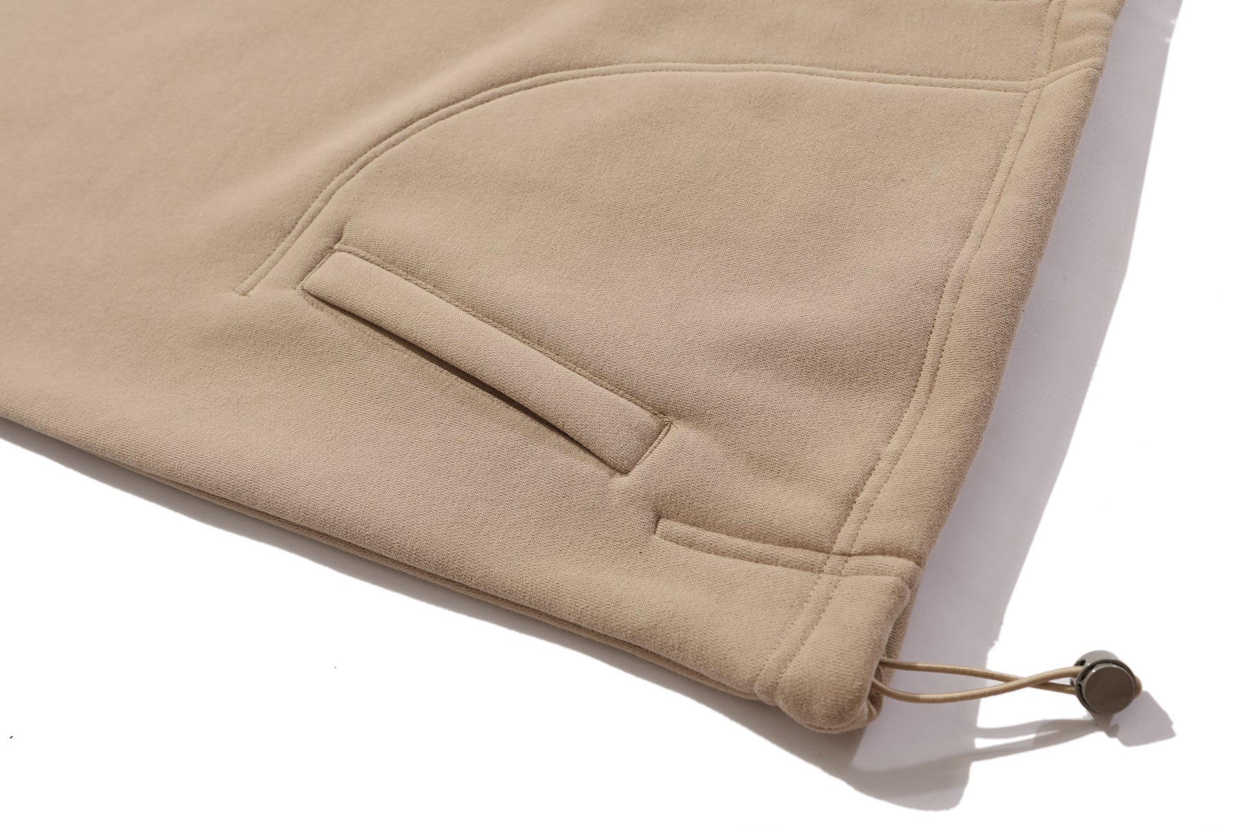 400G Heavyweight Stand Collar Polar Fleece Blank Full Zip Custom Puff Print Unisex High Quality Drop Shoulder Fashion Hoodie