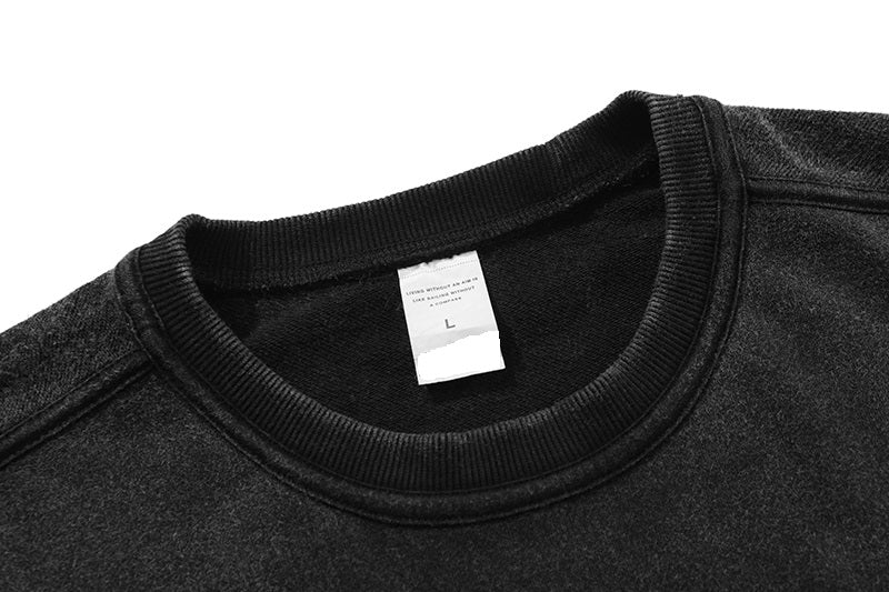 Custom 360G 100% Cotton Heavyweight Oversized Washed Terry Ninja Sleeve Drop Shoulder Blank Pullover Streetwear Unisex Hoodies