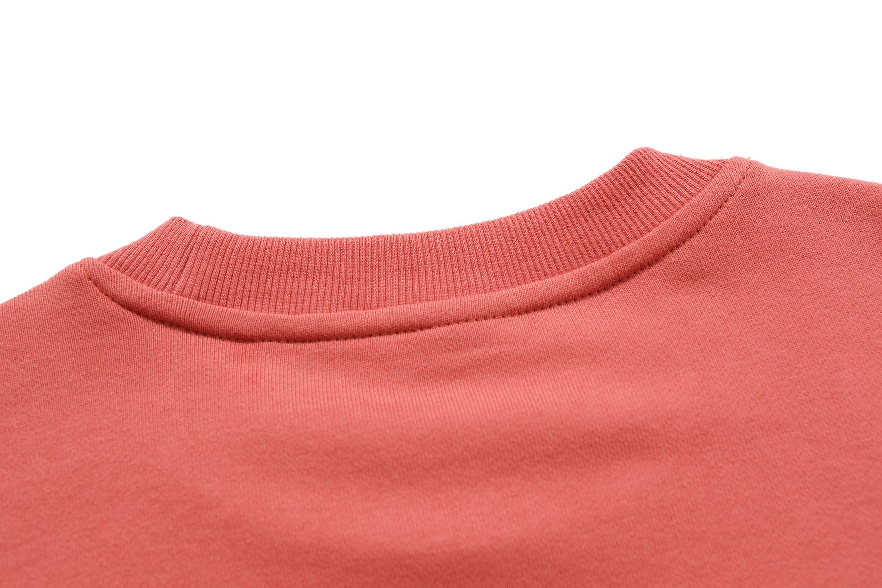 Wholesale Oversized Round Collalr Drop Shoulder Custom Terry 100% Cotton Unisex High Quality Streetwear Pullover Thick Hoodies