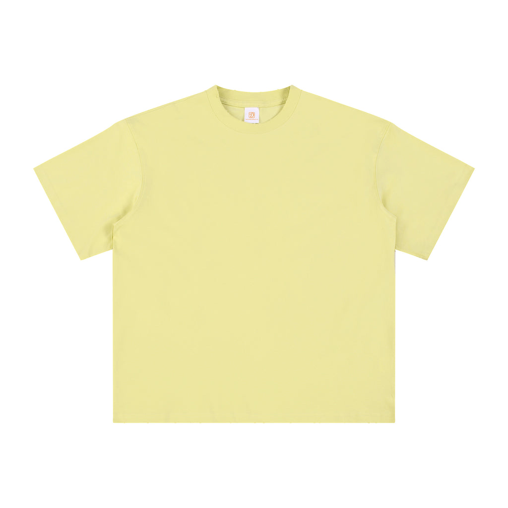 Men's T-shirts Ribbed Collar High Quality Custom logo Raw Edge Cool Touch O-neck Blank Streetwear Dtf Transfers for t Shirts