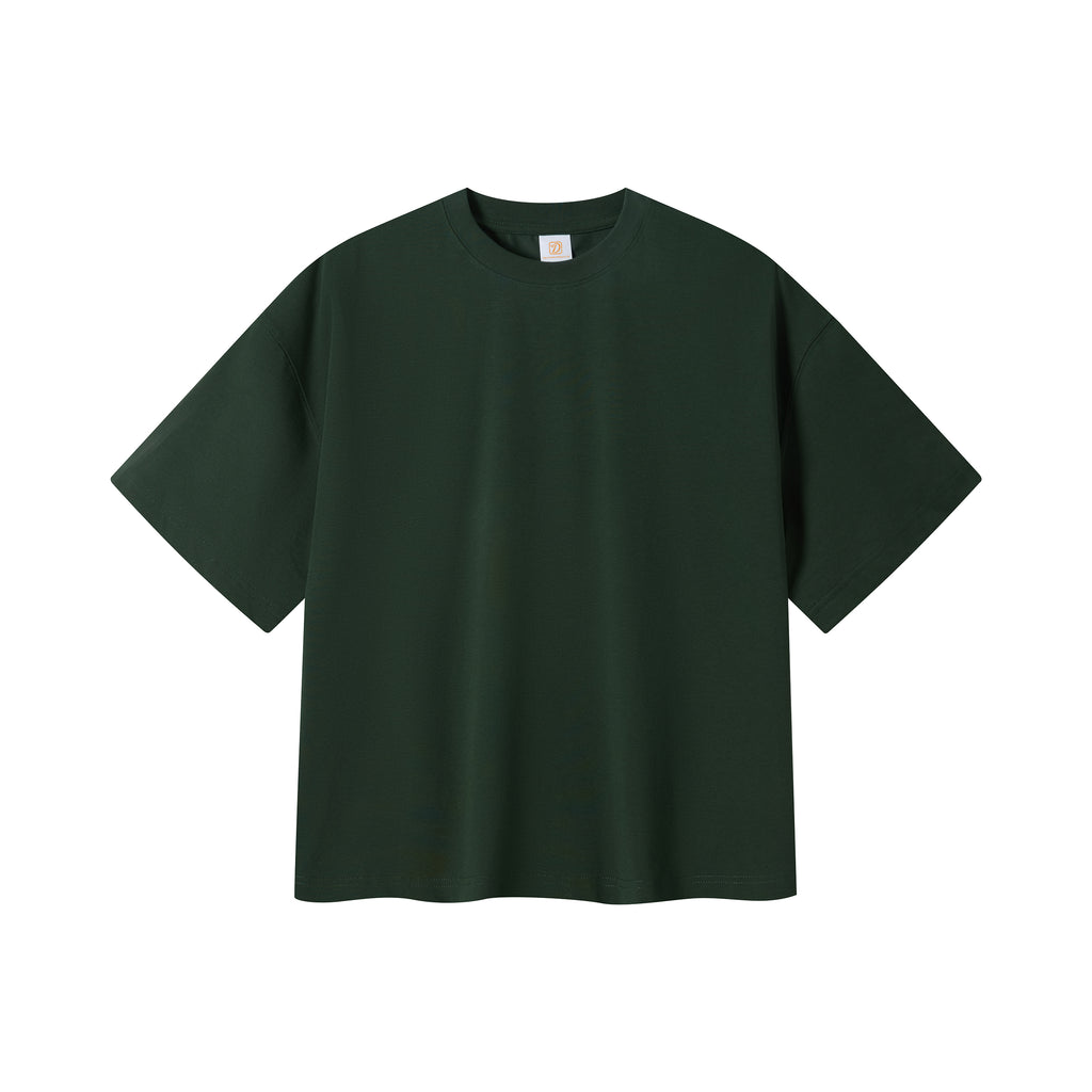 Wholesale Men's T-shirts Customized Design High Quality Round Neck Boxy Cropped Streetwear Fashion Short Sleeve t Shirt Design