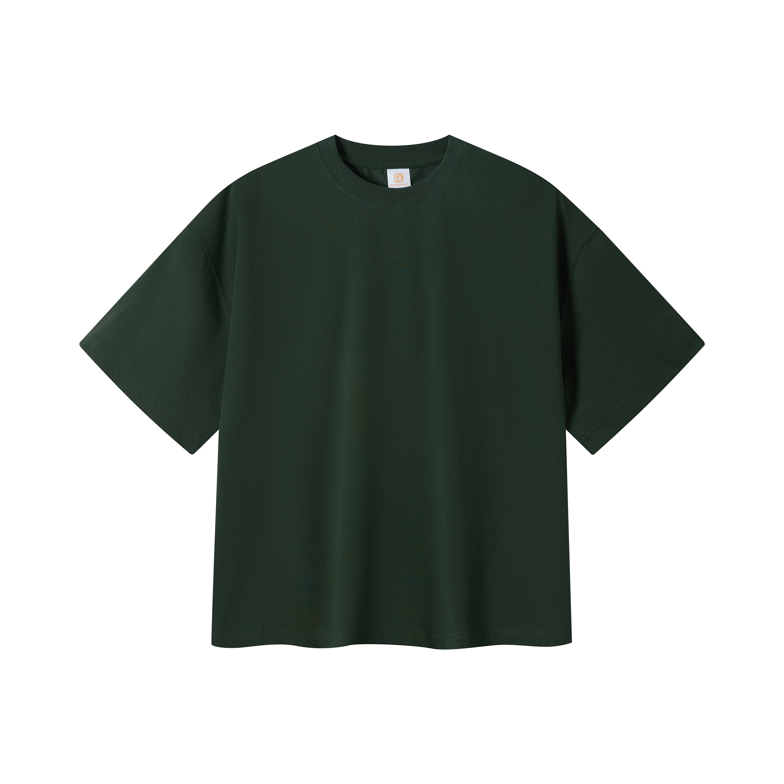 Wholesale Men's T-shirts Customized Design High Quality Round Neck Boxy Cropped Streetwear Fashion Short Sleeve t Shirt Design