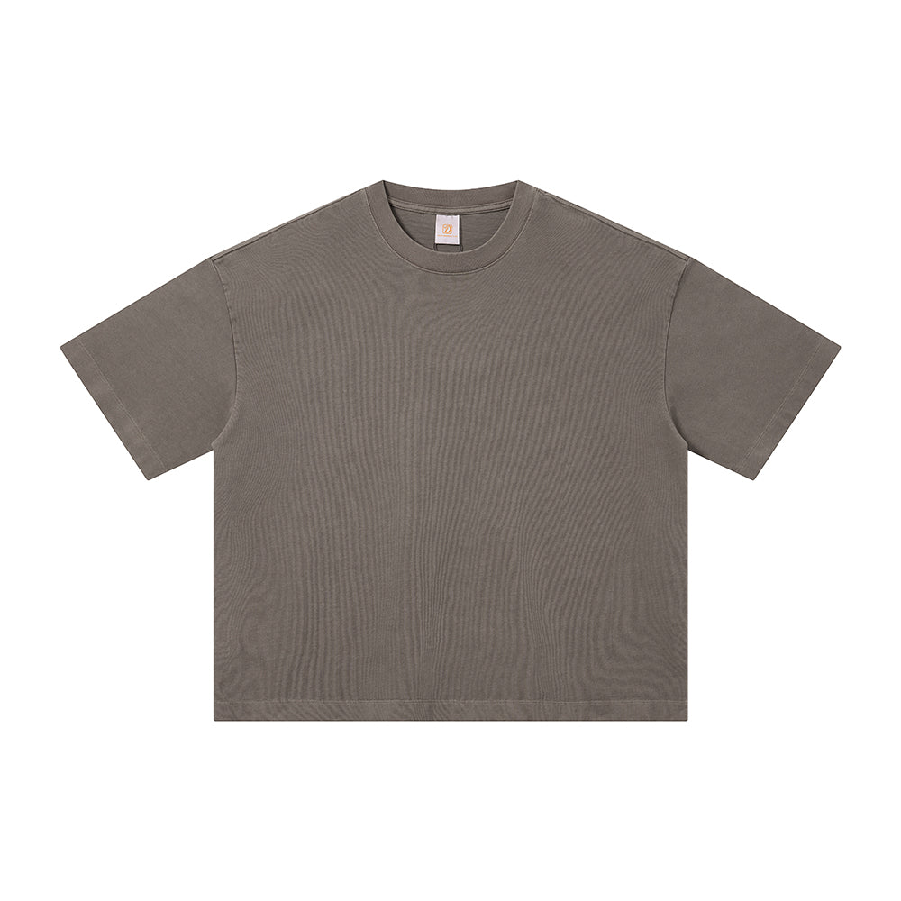 Heavyweight Multi Color Tshirts Boxy Streetwear High Quality Custom Acid Wash Casual Summer New Style Fashion Soft T-shirts