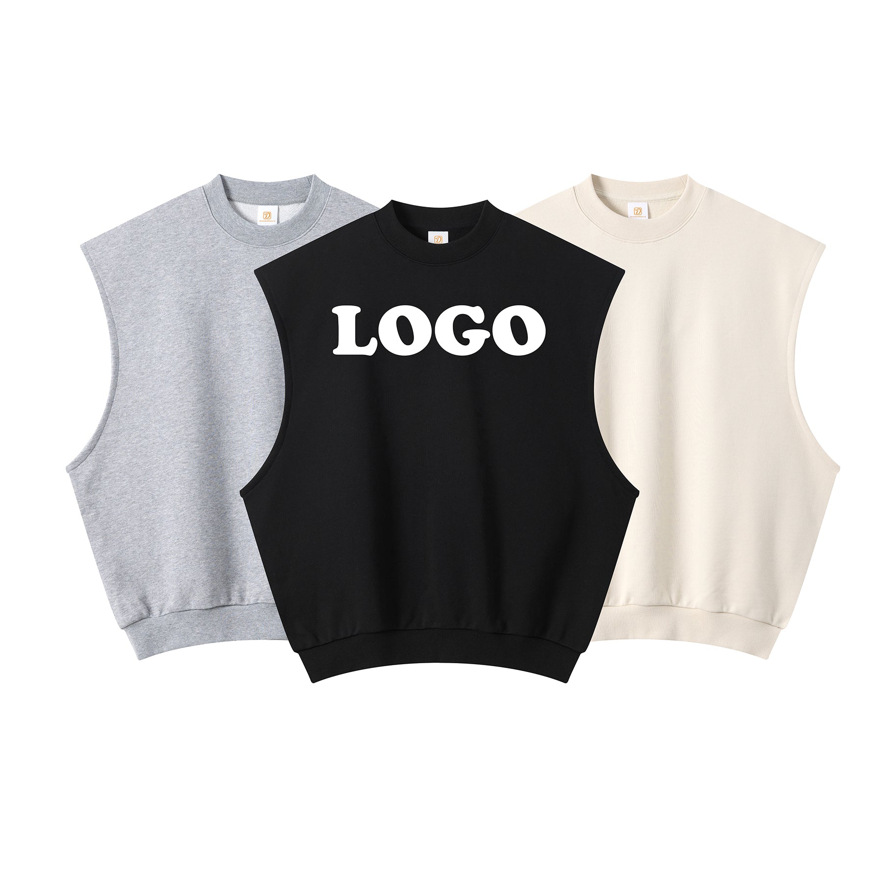 420g Heavyweight T-shirt Sport Sleeveless Casual Faahionable New Design Summer Streetwear High Quality Custom Plain t Shirt