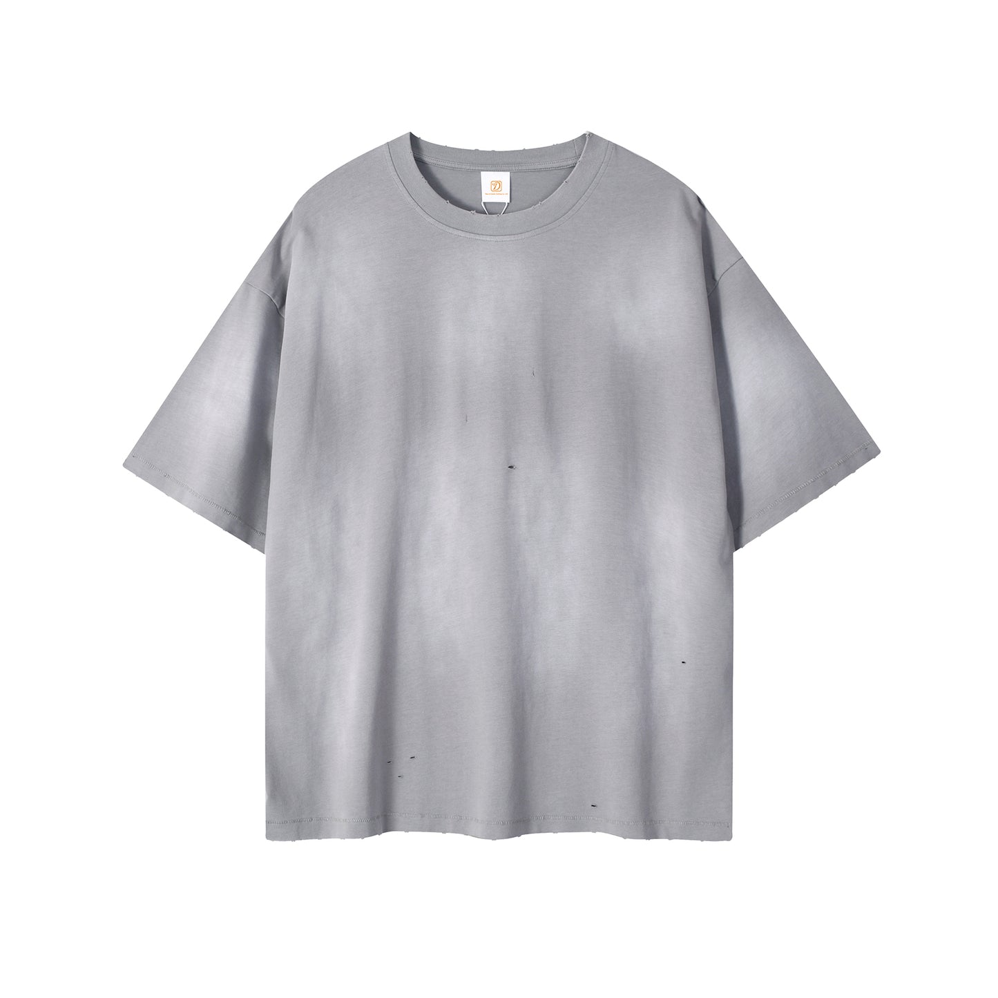 100% Cotton Custom New Design Short Sleeve Puff Printing High Quality Washed Streetwear O-neck Blank Personalized T-shirt