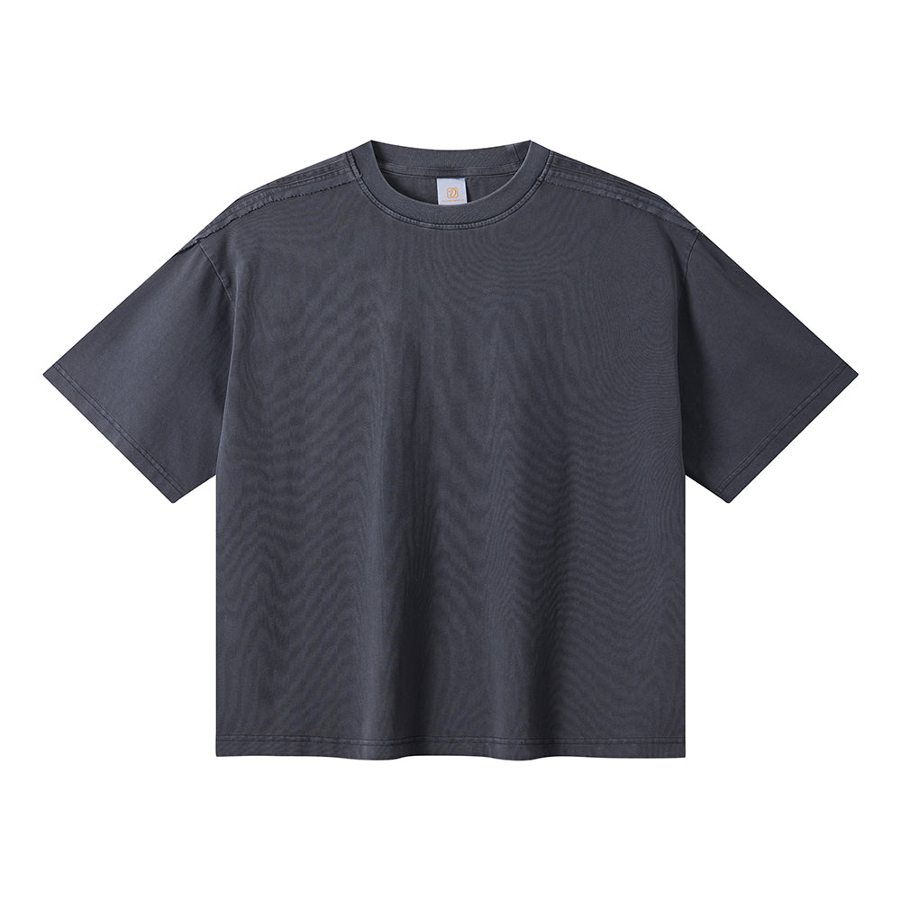 Hot Selling T-shirt Vintage Crew Neck High Quality Patchwork Wholesale Puff Print Casual Sport Summer New Design Men's T-shirts