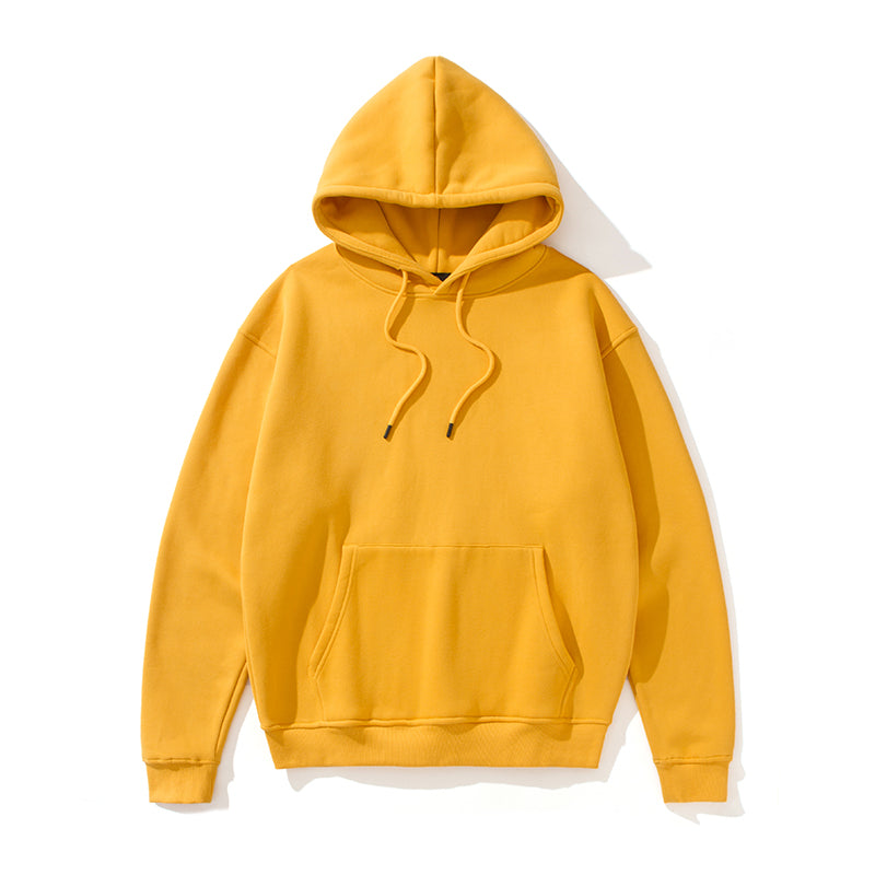 36 Colors 330 Grams Per square 100% Cotton Loose Fitting with a Dropped Shoulder and Hooded Pullover Hoodie Oversized Design