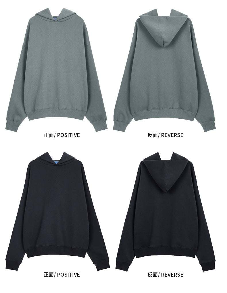 Wholesale Oversized Wireless Fleece Drop Shoulder High Quality Blank Pullover Wholesale Hoodies & Sweatshirts