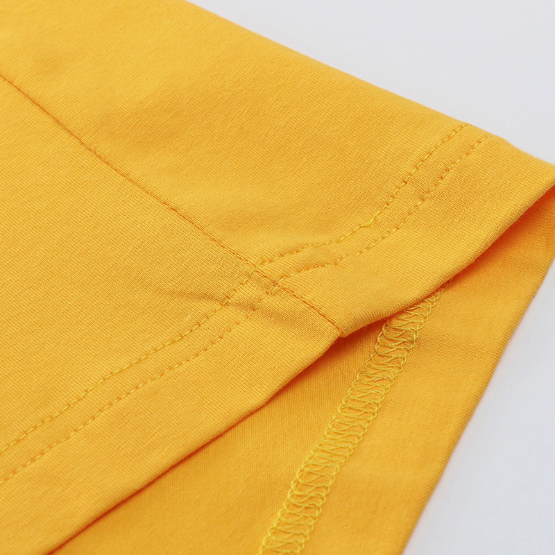 T-shirts Manufacturers Streetwear Color Clashing Fashion Heavy Drop Shoulder Blank Custom Screen Print Fashion T Shirts