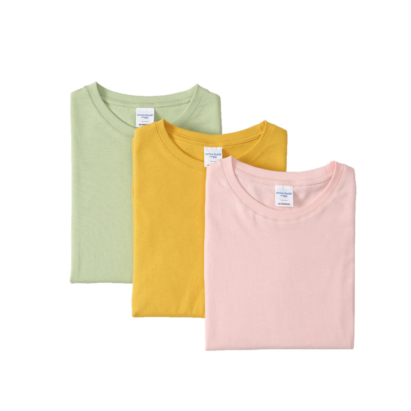 210G Heavyweight 100% Cotton Blank Pure Color High Quality Drop Shoulder Plain Oversiz Tshirt Embroidered