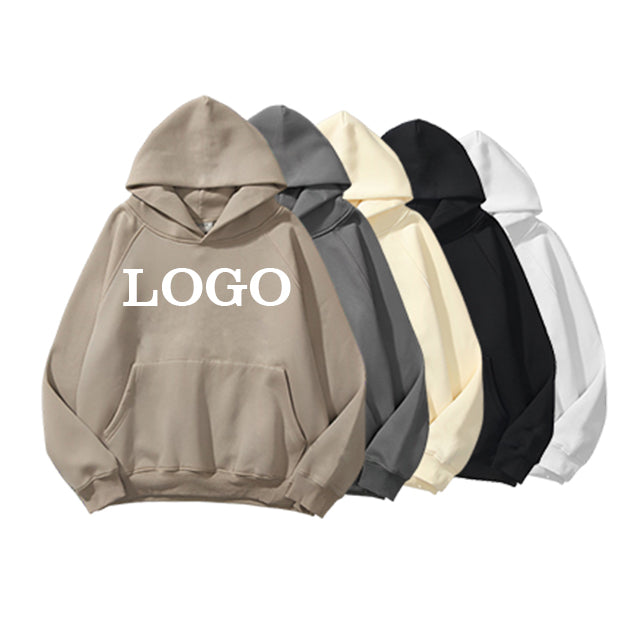 Oversized Men's Hoodies Custom Wireless Distressed Embroidery High Quality Streetwear New Design Men's Hoodies & Sweatshirts