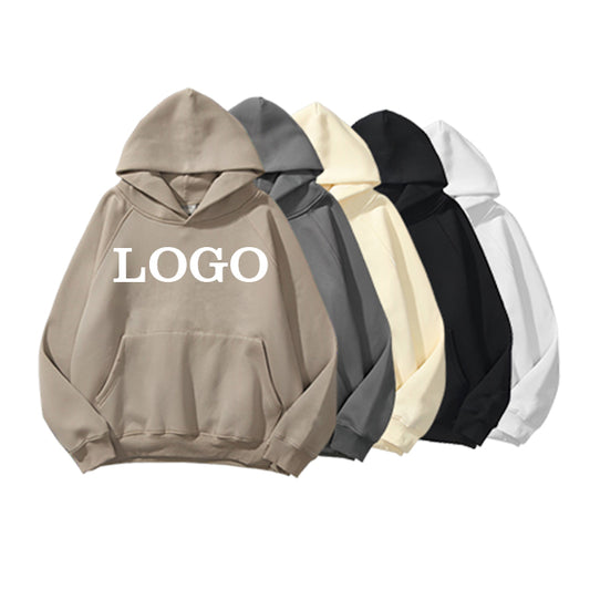 Oversized Men's Hoodies Custom Wireless Distressed Embroidery High Quality Streetwear New Design Men's Hoodies & Sweatshirts