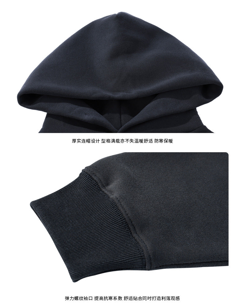 Wholesale Oversized Wireless Fleece Drop Shoulder High Quality Blank Pullover Wholesale Hoodies & Sweatshirts