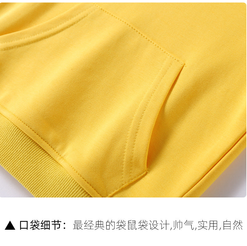 Custom logo Pure Color Baby Hoodies High Quality Wholesale Pullover Terry Heavyweight Soft Blank Winter Fashion Cheap Hoodie